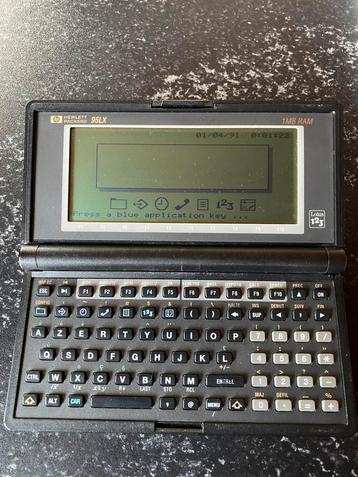 HP 95LX Palmtop (1991), Enlèvement, Hp