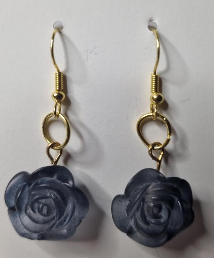 oorbellen, Handtassen en Accessoires, Oorbellen, Nieuw, Hangers, Blauw, Ophalen of Verzenden