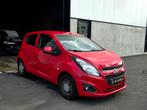 Chevrolet Spark 1.0i EURO 5 LEZ 2030 Leder Airco Garantie, Auto's, Voorwielaandrijving, Euro 5, Zwart, 4 cilinders