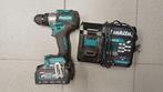 Makita DF001G XGT 40V met batterij en lader, Doe-het-zelf en Bouw, Gereedschap | Boormachines, Ophalen, Zo goed als nieuw, Boor- en Schroefmachine