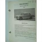 Vauxhall Velox Cresta PB Vraagbaak losbladig 1963 #1 Nederla, Utilisé, Enlèvement ou Envoi