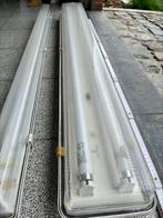 Verlichting TL voor garage, kelder, berging, ..., Huis en Inrichting, Ophalen of Verzenden, Gebruikt, Kunststof