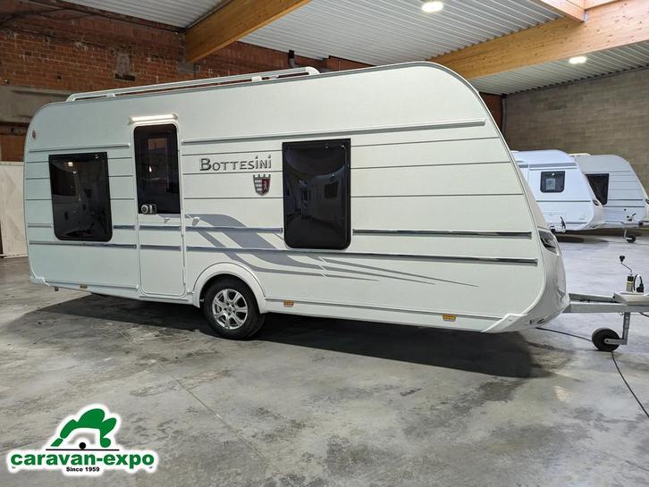 TABBERT BOTTESINI 480 TD/F - Modèle 2023, Caravans en Kamperen, Caravans, Bedrijf, tot en met 4, 1250 - 1500 kg, Tabbert