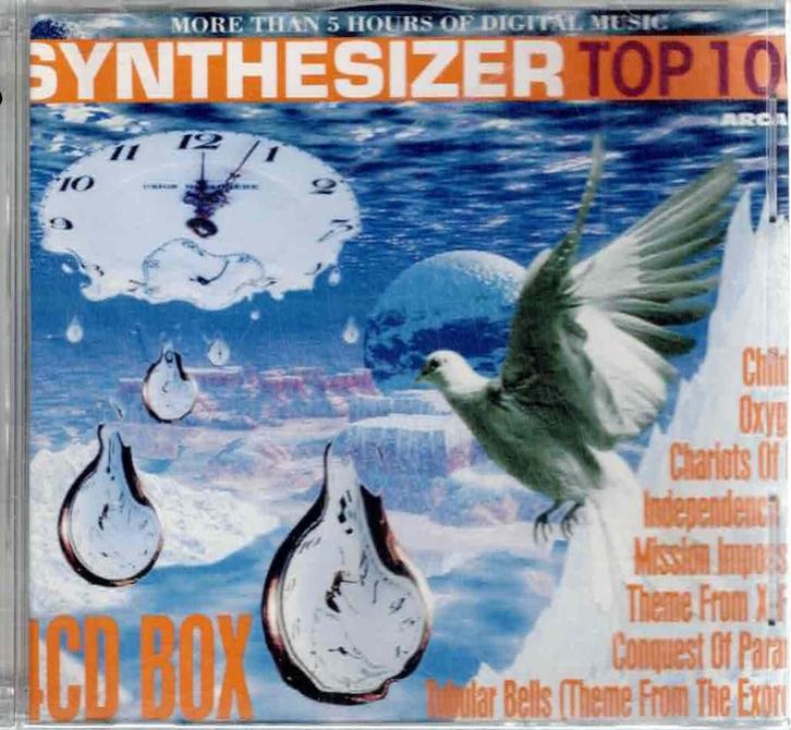 2 x cd   -    Synthesizer Top 100  -   cd  3 + cd 4, Cd's en Dvd's, Cd's | Overige Cd's, Ophalen of Verzenden