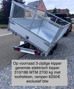 Verschillende geremde aanhangwagen op voorraad, Ophalen