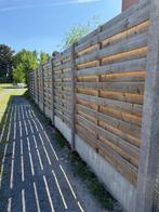 Houten schutting, Tuin en Terras, Ophalen, 6 meter of meer, Hout, 1 tot 2 meter