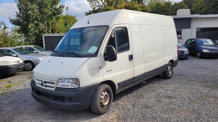 citroen jumper 2.2hdi MAXI TREKHAAK 2006, Auto's, Bestelwagens en Lichte vracht, Bedrijf, Te koop, Airbags, Radio, Schuifdeur