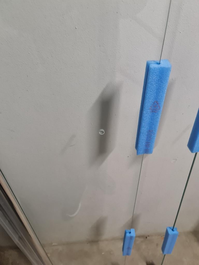 Dubbele douchedeur (bonanza deuren) 5 complete set, Bricolage & Construction, Sanitaire, Neuf, Douche, Chrome, Verre, Enlèvement