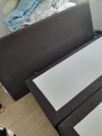 LIT 1m80 tête de lit 2 mètres, en bon état, Enlèvement