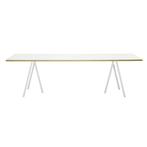 HAY loop table wit, Huis en Inrichting, 50 tot 100 cm, 150 tot 200 cm, Gebruikt, Rechthoekig