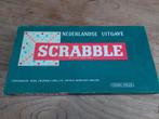 Vintage scrabble hout, Ophalen of Verzenden, Gebruikt