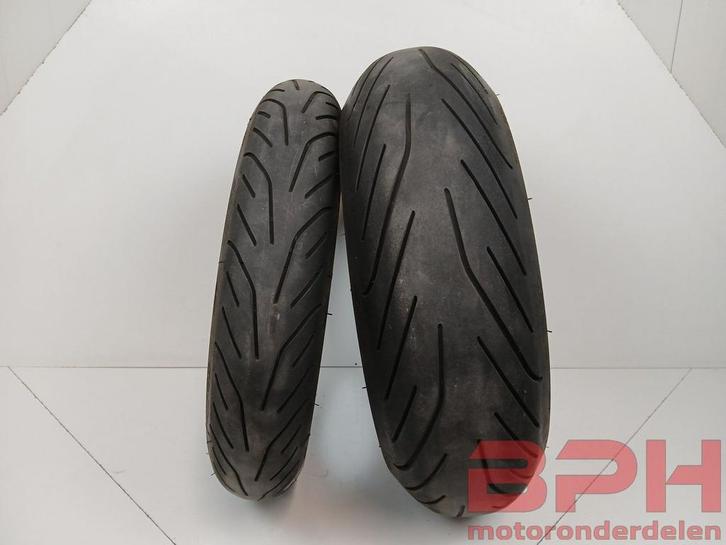 Gebruikte motorbanden Michelin Pilot Power 3 120/70/17 / 190, Motoren, Onderdelen | Suzuki, Gebruikt, Ophalen of Verzenden