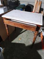 Tafeltje met marmeren blad, Antiek en Kunst, Ophalen