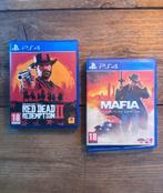 PS4 games RD2 + Mafia + Controller, Games en Spelcomputers, Ophalen of Verzenden, Zo goed als nieuw