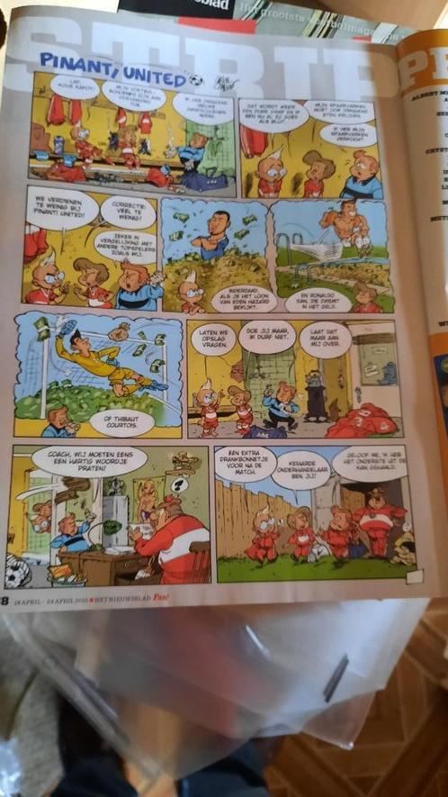 Pinanti united - Charel Cambre - Fan, Boeken, Strips | Comics, Zo goed als nieuw, Meerdere comics, Europa, Ophalen of Verzenden