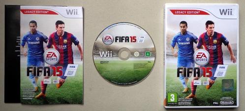 FIFA 15 voor de Nintendo Wii Compleet, Consoles de jeu & Jeux vidéo, Jeux | Nintendo Wii, Utilisé, Enlèvement ou Envoi