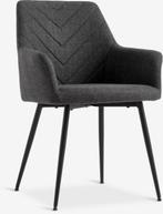 2x JYSK Dining chair PURHUS grey/black, Ophalen, Nieuw, Grijs