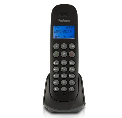 Téléphone DECT Profoon PDX-300 noir sans fil SECOND CHANCE, Télécoms, Téléphones fixes | Combinés & sans fil, Neuf, Enlèvement ou Envoi