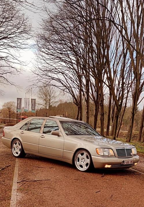 Mercedes 600 sel w140 v12, Auto's, Mercedes-Benz, Particulier, S-Klasse, Achteruitrijcamera, Airbags, Airconditioning, Android Auto
