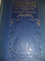 1898 Hungarian literature : an historical & critical survey, Ophalen of Verzenden