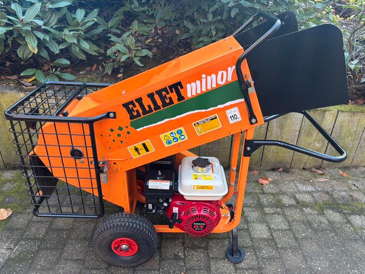 Eliet Minor Hakselaar, Tuin en Terras, Hakselaars, Zo goed als nieuw, Benzine, Ophalen