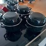 Mosselpannen, Ophalen