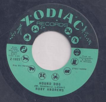 Ruby Andrews – Hound dog / Away from the crowo – Single