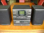 Friac radio - dubbele cassettedeck - 2 speakers, Ophalen of Verzenden, Gebruikt, Speakers, Overige merken
