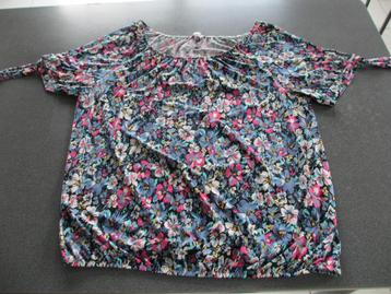 fleurig gebloemde blouse beschikbaar voor biedingen