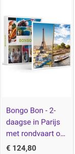 Bongo bon nieuwprijs was 124,80€,  geldig tot 20 dec 2025, Tickets & Billets