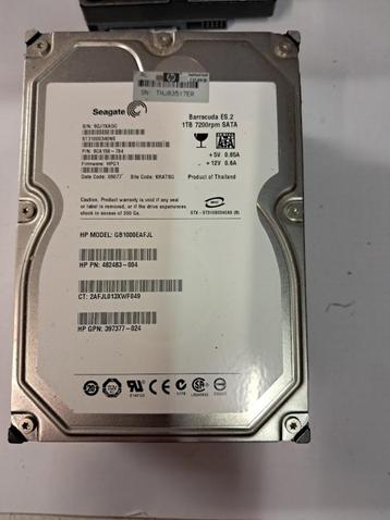 HDD Seagate Barracuda 1TB  disponible aux enchères