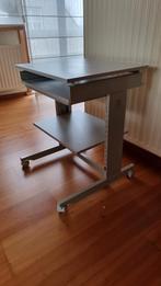 Uitschuifbare verrijdbare pc tafel, Huis en Inrichting, Ophalen, In hoogte verstelbaar