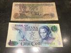 Ghana 2 billets différents, Timbres & Monnaies, Billets de banque | Afrique, Enlèvement ou Envoi