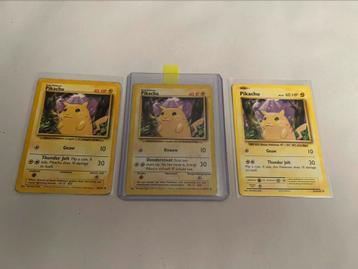 Pikachu kaarten beschikbaar voor biedingen