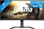 Iiyama G-Master GCB3484WQSU-B1, Neuf, Inclinable, Iiyama, HDMI