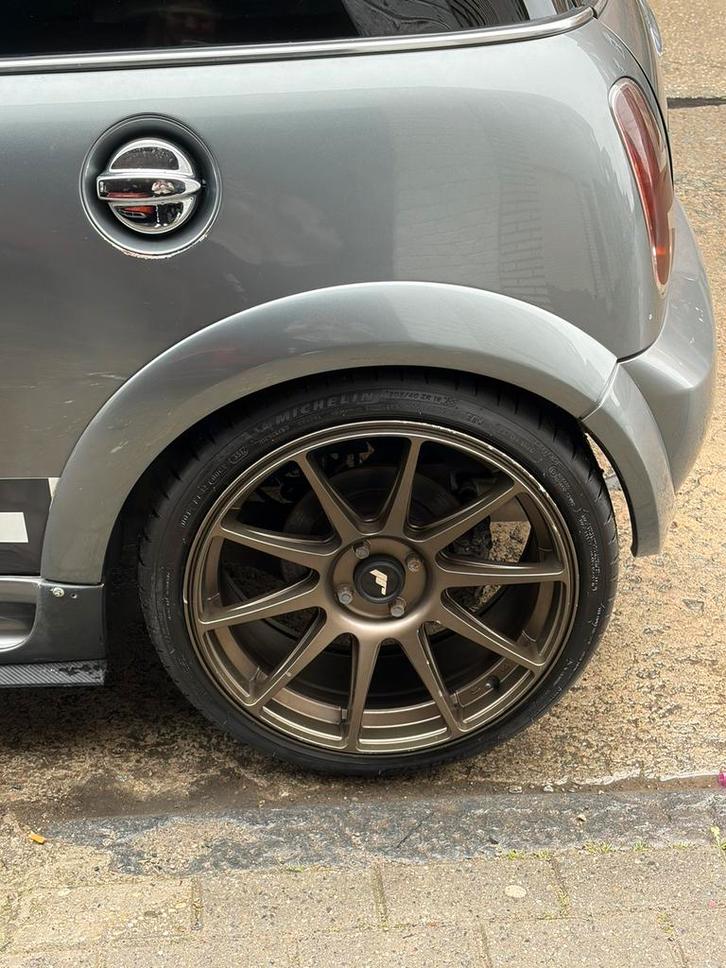 japan racing 4x100 18inch, Auto-onderdelen, Banden en Velgen, Banden en Velgen, Zomerbanden, 18 inch, Gebruikt, Ophalen