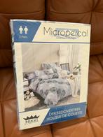 Housse de couette 240-220 + 2 taies d’oreillers, Neuf, Gris, Enlèvement ou Envoi, Housse de couette