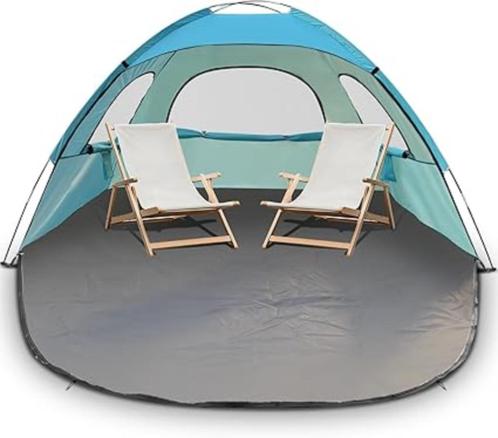 Strandtent voor 2 a 3 personen SNELLE GRATIS LEVERING, Caravans en Kamperen, Tenten, tot en met 3, Nieuw, Verzenden
