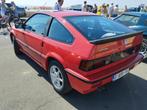 Honda CRX 16S, Auto's, Voorwielaandrijving, 970 kg, Stof, Zwart