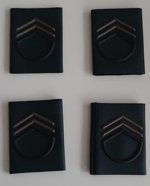 Graden 1korporaal-chef landmacht in PVC, Verzamelen, Militaria | Algemeen, Landmacht, Lintje, Medaille of Wings, Ophalen of Verzenden