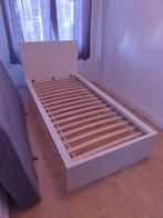 IKEA Malm wit bedframe, Huis en Inrichting, Slaapkamer | Bedden, 90 cm, Eenpersoons, Wit, Steigerhout
