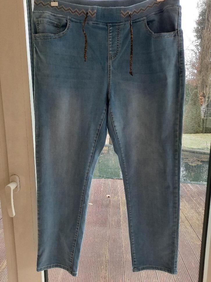 Toffe broek PAPRIKA - 46, Vêtements | Femmes, Culottes & Pantalons, Comme neuf, Taille 46/48 (XL) ou plus grande, Bleu, Longs