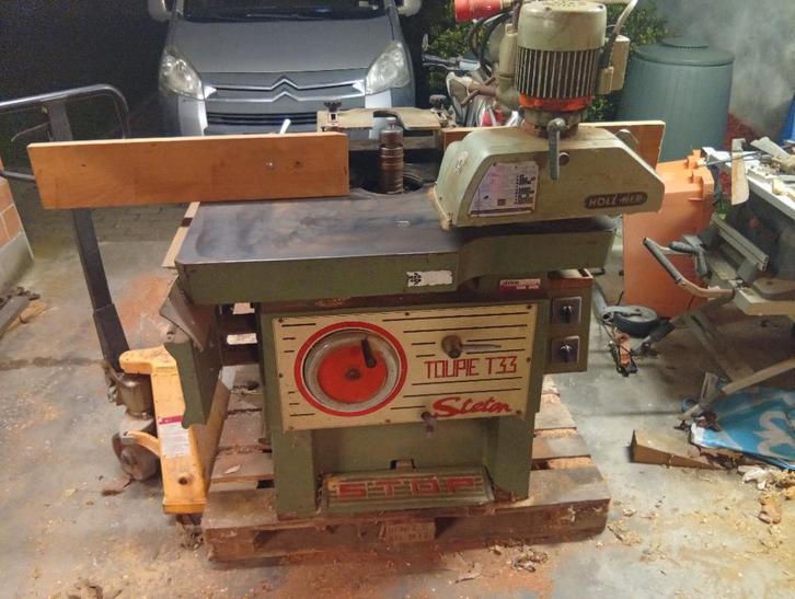 Toupie/freesmachine Steton, Bricolage & Construction, Raboteuses, Utilisé, Électrique, Enlèvement
