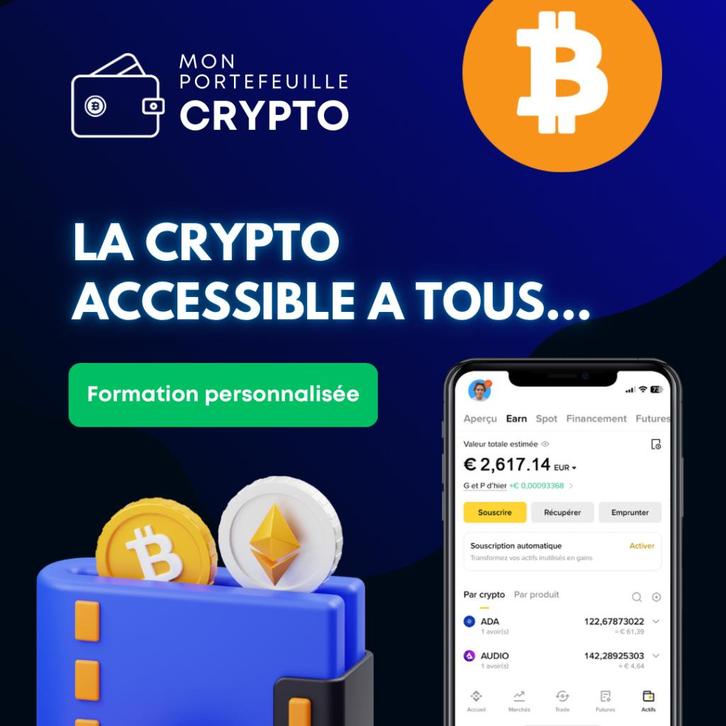 Formation crypto personnalisée - Mon Portefeuille Crypto, Computers en Software, Educatie- en Cursussoftware, Nieuw, Software cursus