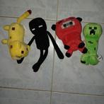 4 minecraft knuffels, Ophalen of Verzenden, Zo goed als nieuw