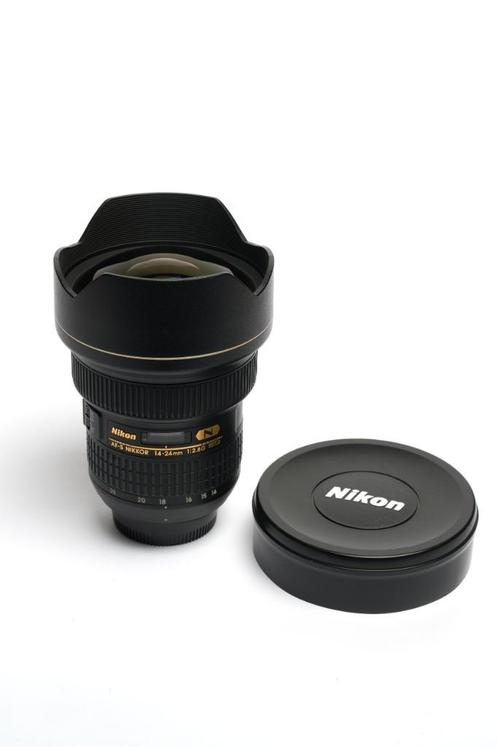 NIKON groothoeklens - AF-S NIKKOR 14-24mm f/2.8G ED, Audio, Tv en Foto, Foto | Lenzen en Objectieven, Zo goed als nieuw, Groothoeklens