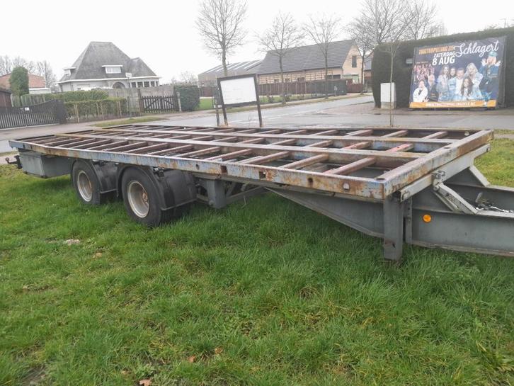 aanhangwagen voor vrachtwagen, Auto's, Vrachtwagens, Particulier, Overige merken, Ophalen