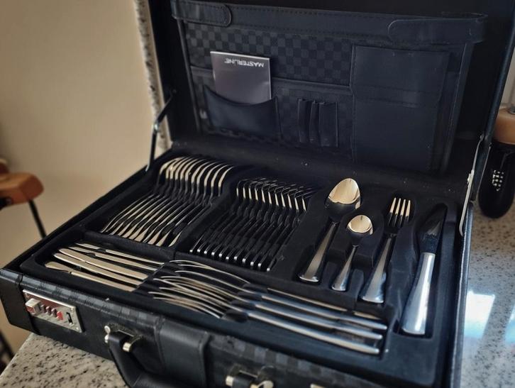 Ménagère complète MASTERLINE (suisse) NEUF, Maison & Meubles, Cuisine | Couverts, Neuf, Ensemble de couverts, Inox ou Chrome, Résiste au lave-vaisselle