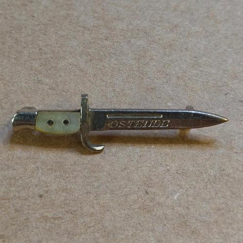 WW1 Oostende Raid bajonet gevechtsbroche 45 mm., Verzamelen, Militaria | Tweede Wereldoorlog, Landmacht, Mes of Dolk, Ophalen of Verzenden