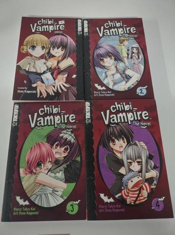 Chibi Vampire Airmail (Manga) en The novel 2 3 en 4